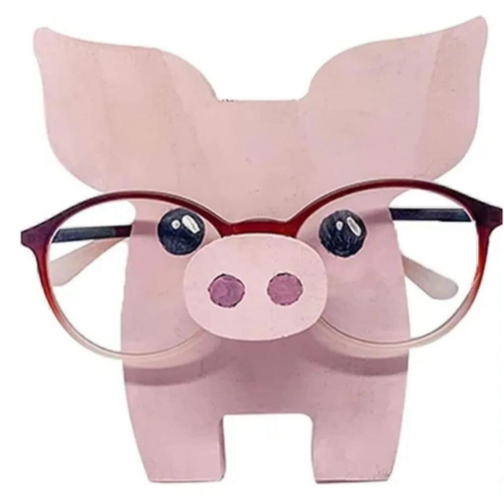Animal Eyeglass Display Stand-Pig Shaped